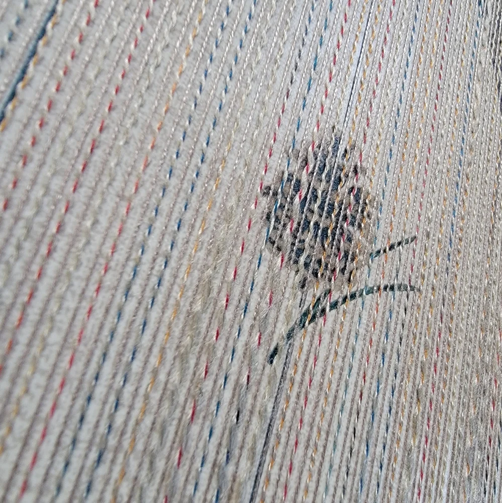 Wallpaper Textured Textile Pinecones Lodge Cabin